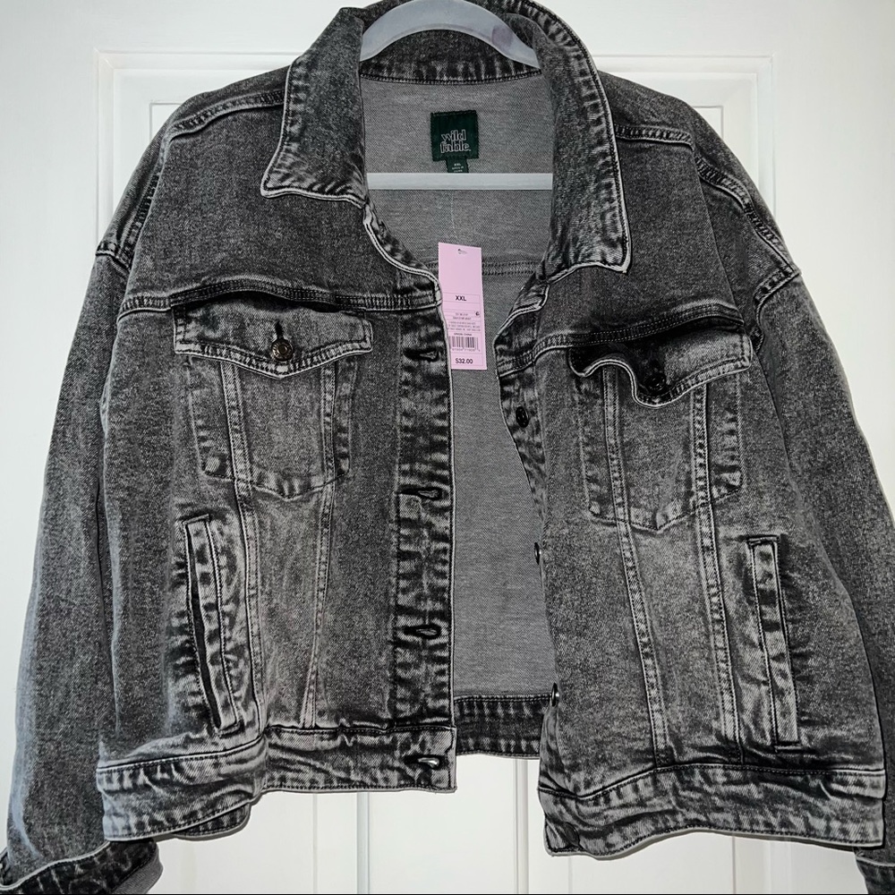 Oversized Denim Jean Jacket